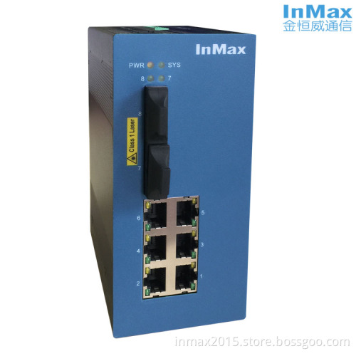 InMax i608A 6+2 Managed Industrial Ethernet Switches